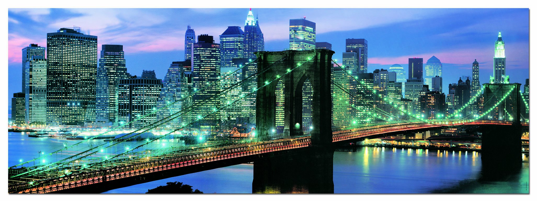 educa-14456-brooklyn-br-cke-1000-teile-panorama-puzzle image 2