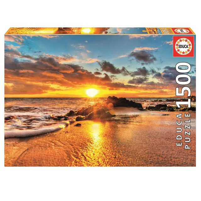 educa-16771-maui-desire-puzzle-1500-teile-sonnenuntergang image 1