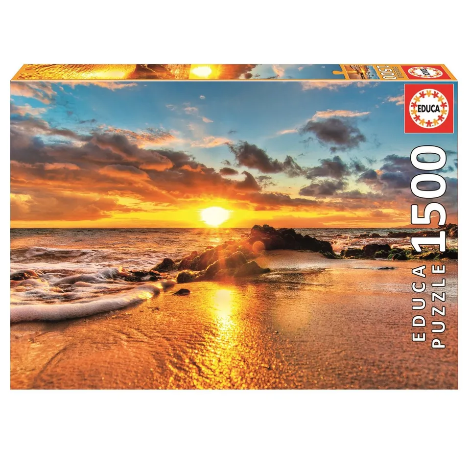educa-16771-maui-desire-puzzle-1500-teile-sonnenuntergang image 1