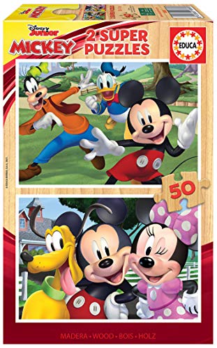 educa-mickey-und-freunde-holzpuzzle-2x50-ab-4-jahren image 5