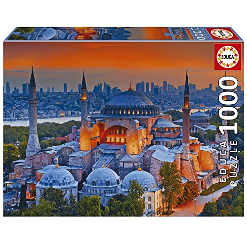 educa-19612-blaue-moschee-puzzle-1000-teile-istanbul image 7