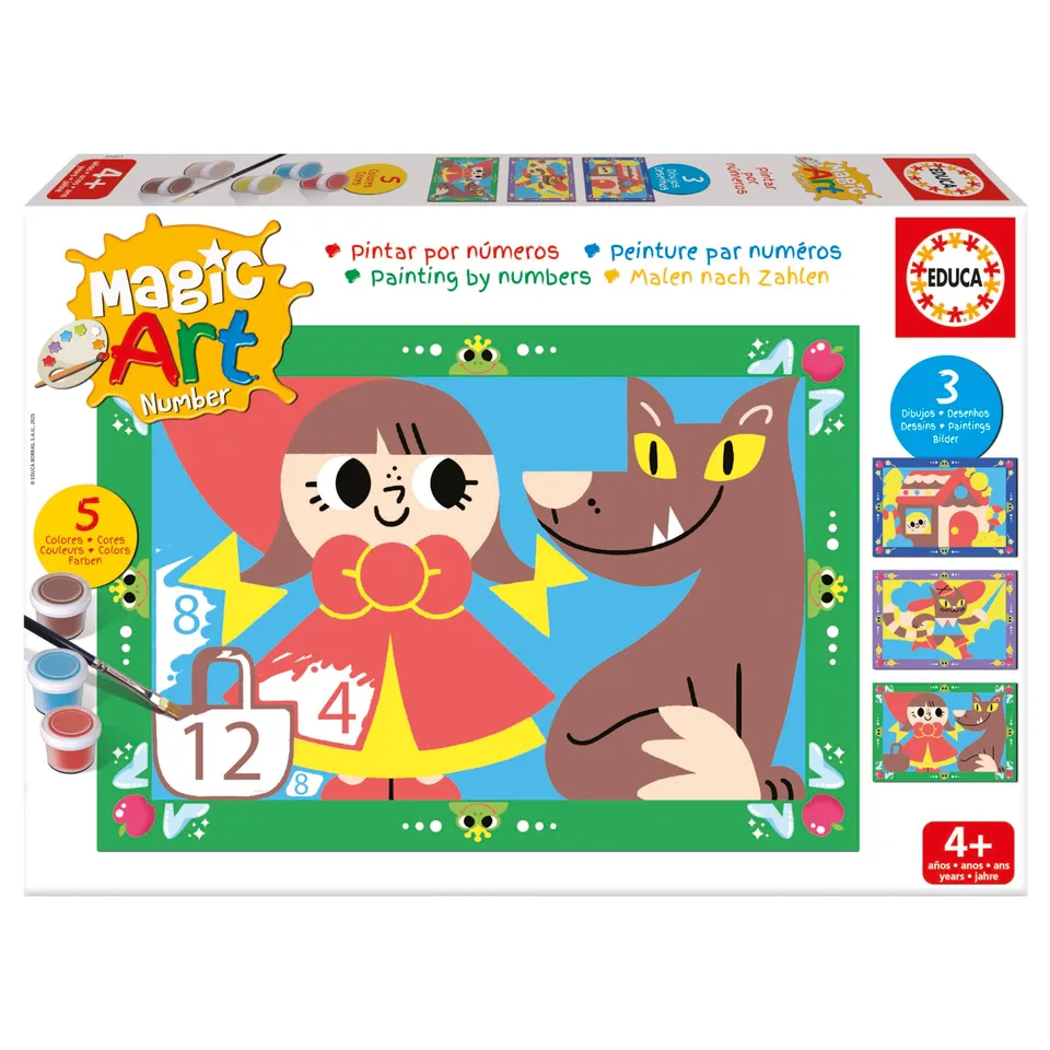 educa-magic-art-number-malen-nach-zahlen-set-ab-4-jahren-20402 image 1