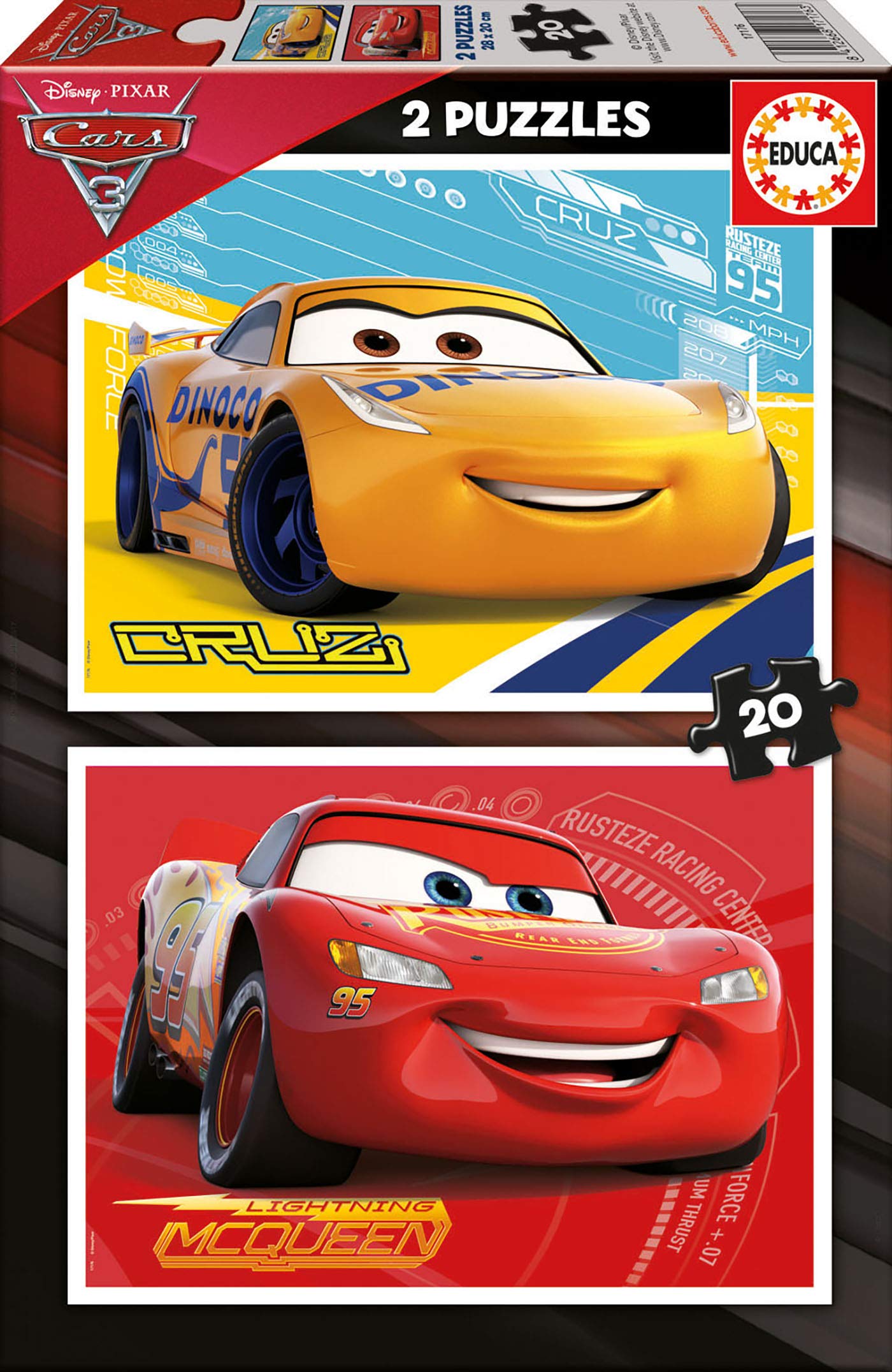 educa-cars-3-kinderpuzzle-2x48-teile-lightning-mcqueen-ab-4 image 5