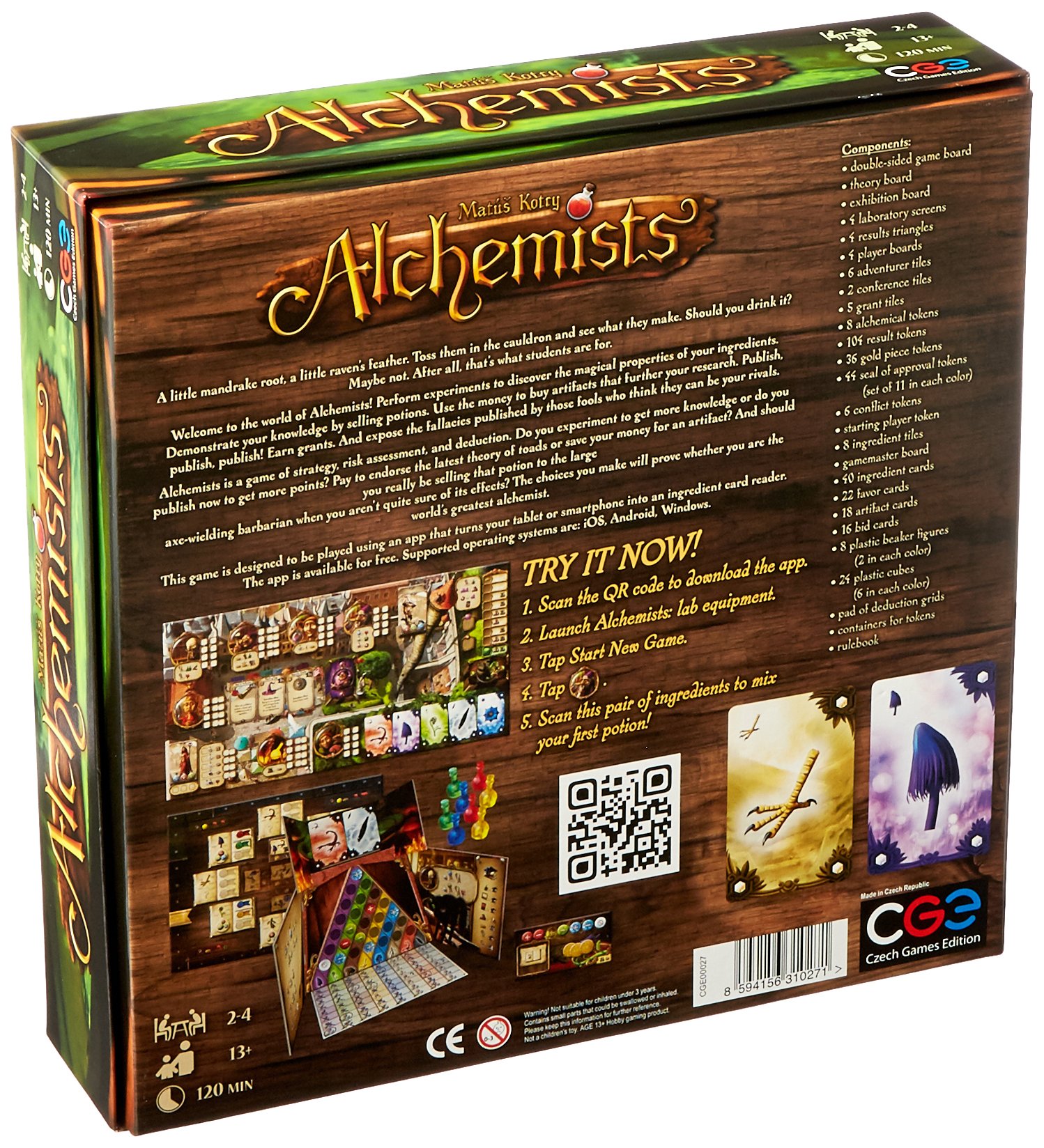 czech-games-alchemists-brettspiel-grundspiel-f-r-2-4-spieler-strategie image 2