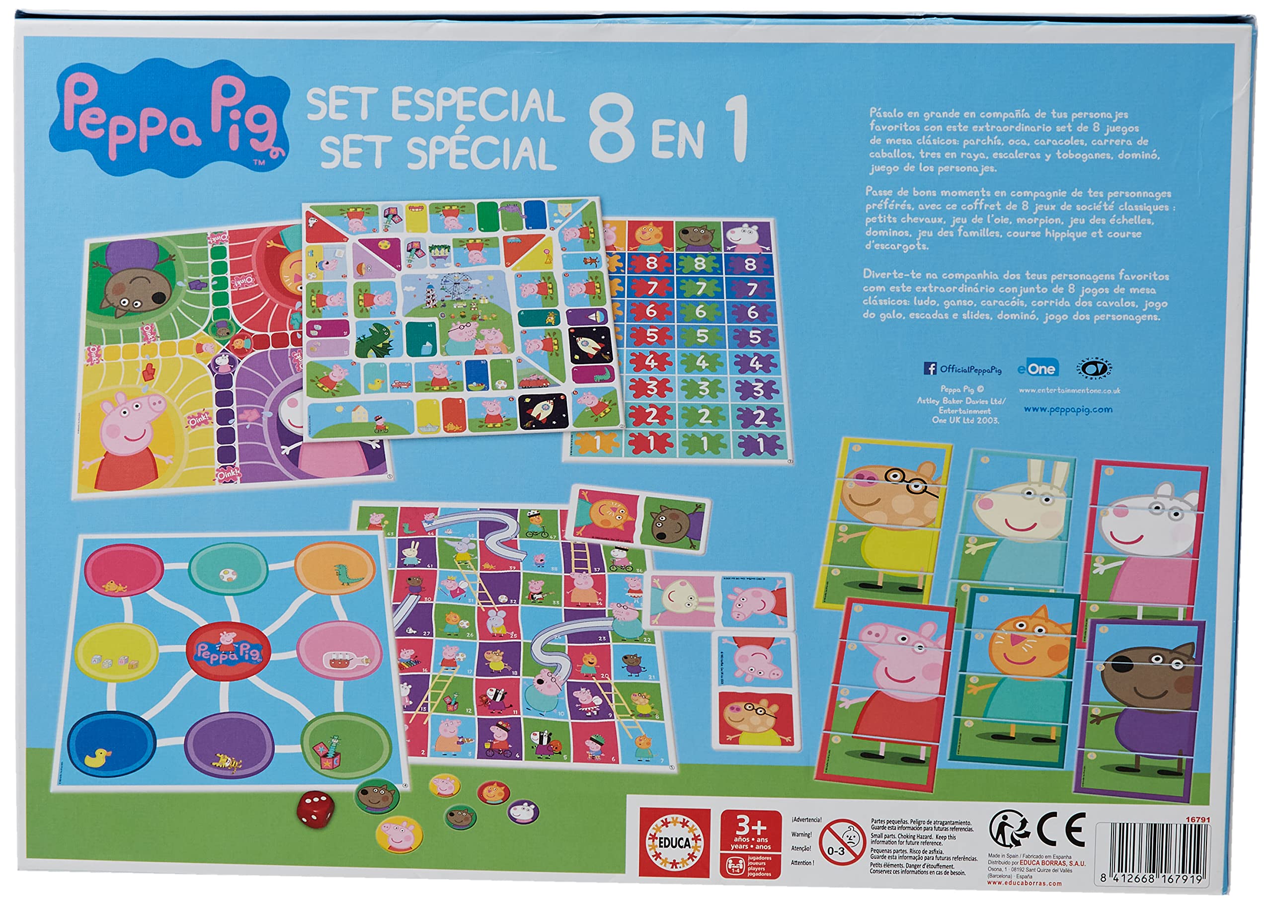 educa-peppa-pig-8-in-1-spieleset-puzzle-memory-ab-3-jahren image 2