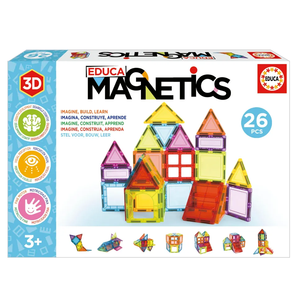 educa-magnetic-20022-magnetbaukasten-26-teile-ab-3-jahren image 1