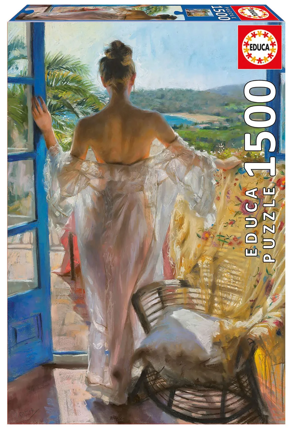 educa-16305-mittelmeer-vicente-romero-puzzle-1500-teile image 1