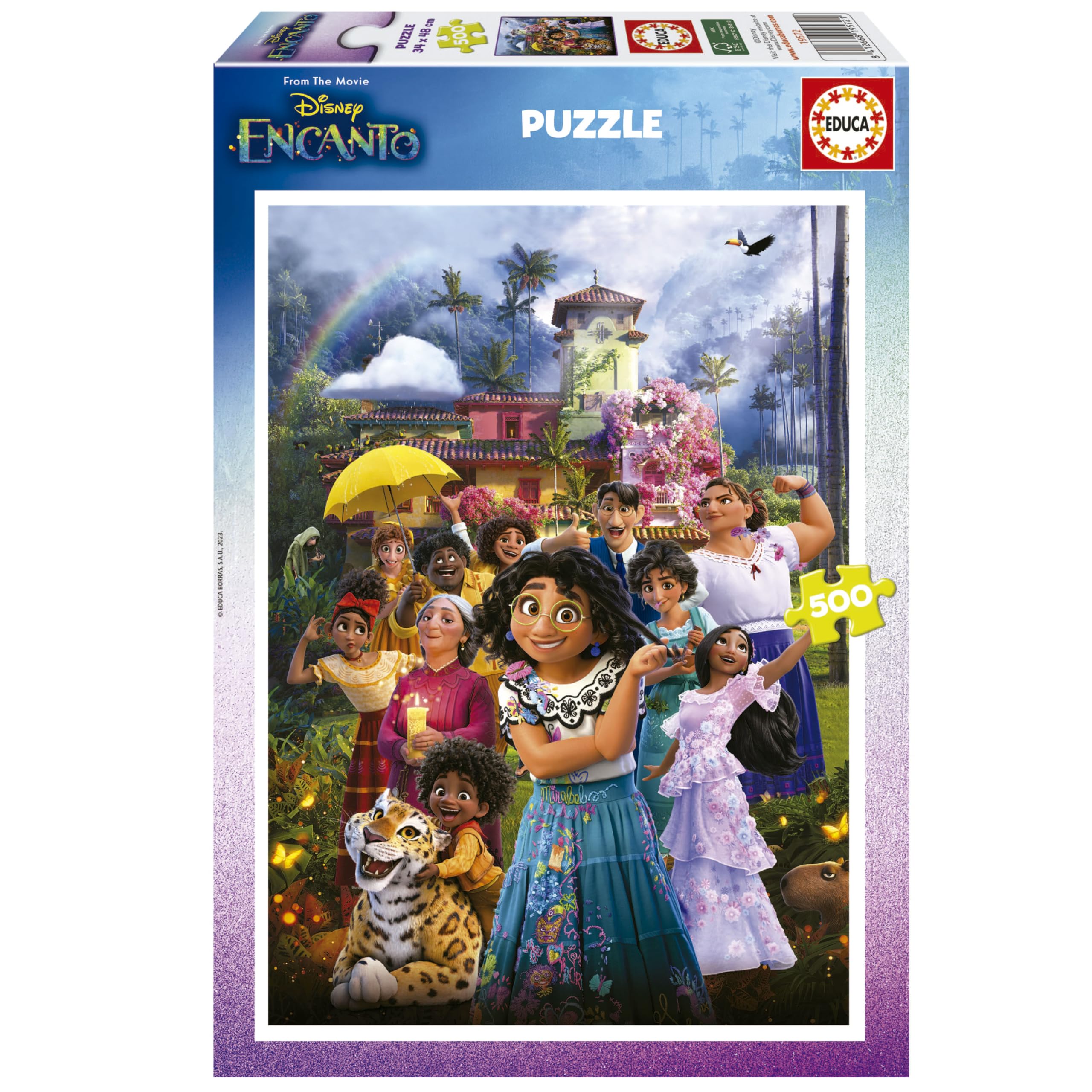 educa-disney-encanto-19572-puzzle-500-teile-ab-11-jahren image 1