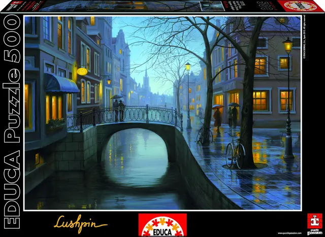 educa-15175-regnerischer-abend-lushpin-500-teile-puzzle image 1