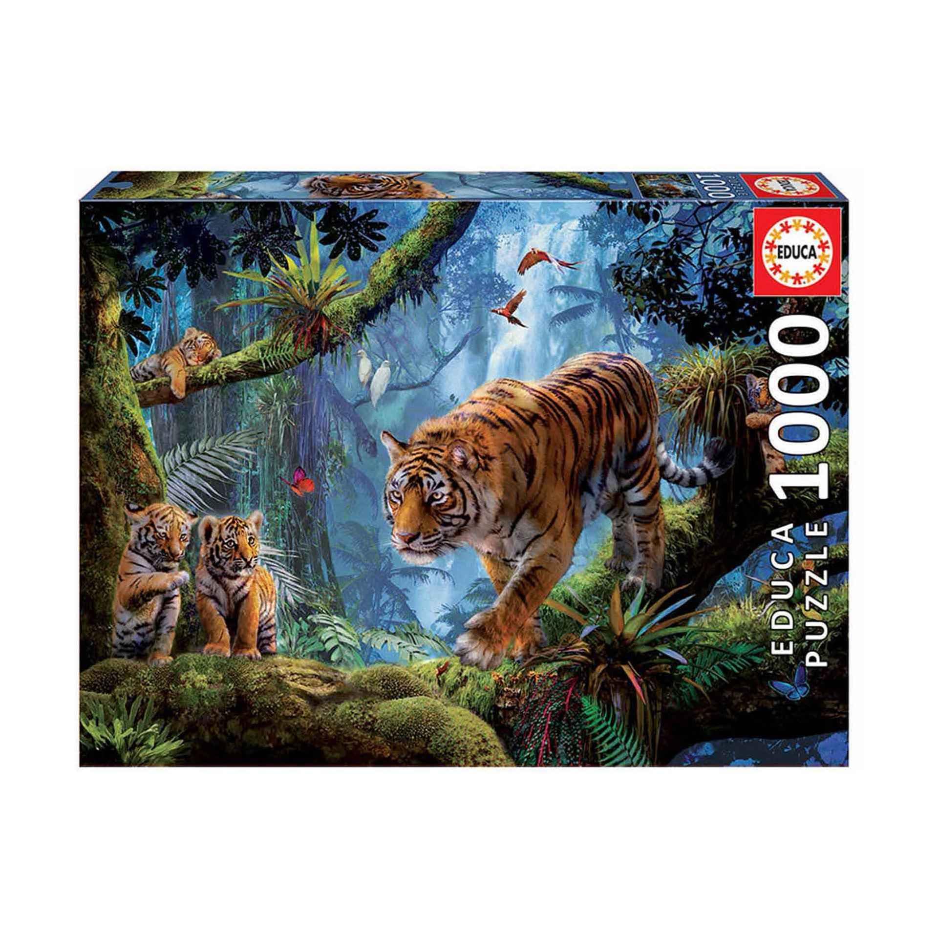 educa-14808-k-nigstiger-puzzle-1000-teile-wei-e-bengaltiger image 8