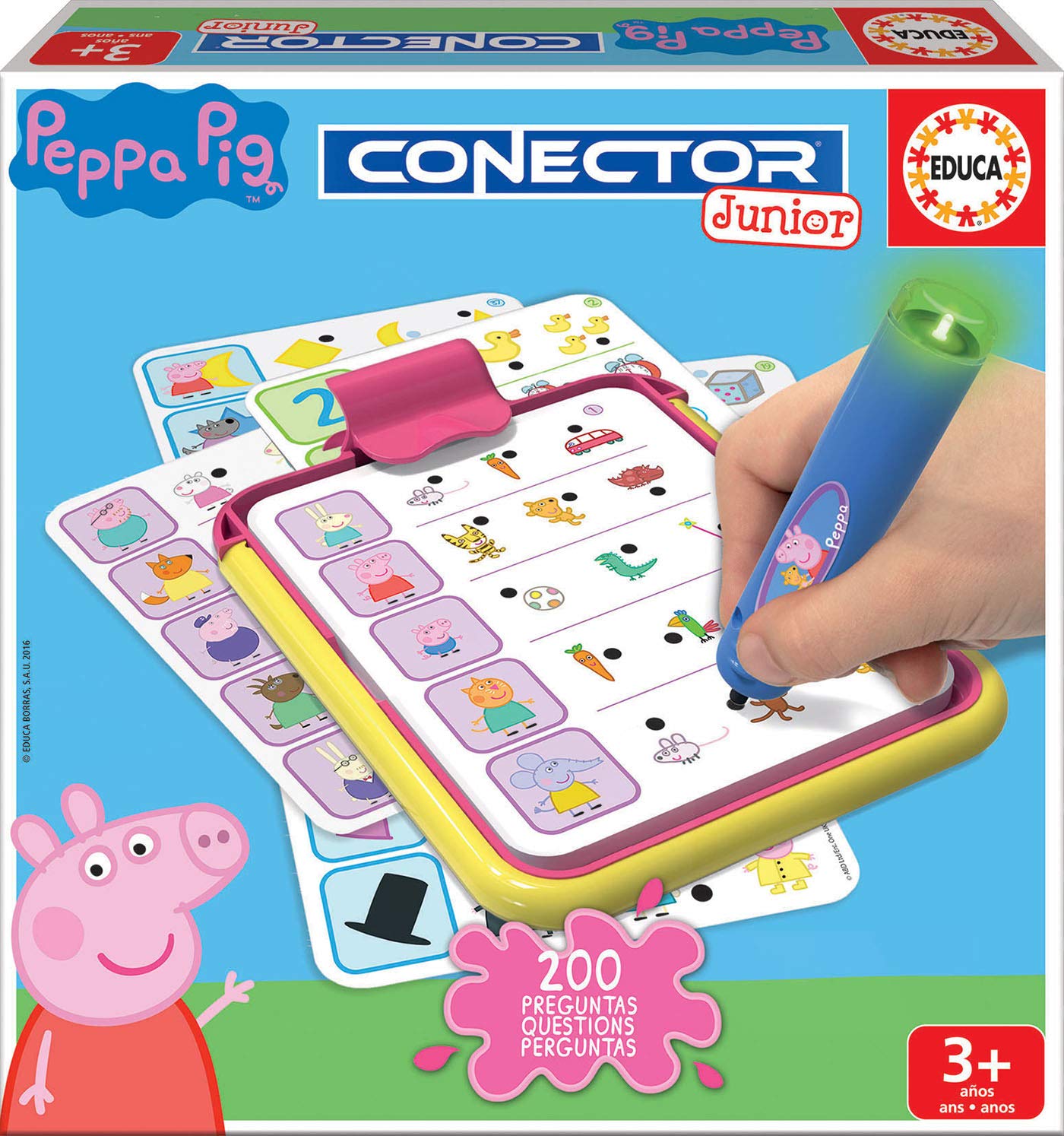 educa-conector-junior-peppa-wutz-lernspiel-ab-3-jahren image 1
