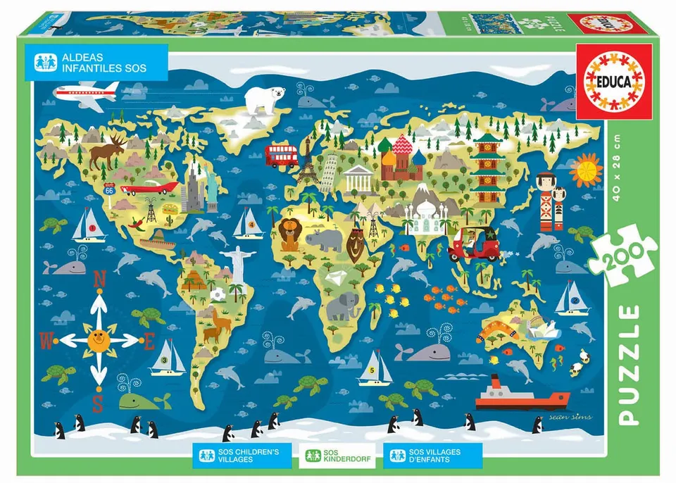educa-sos-kinderdorf-puzzle-48-teile-ab-6-jahre image 1