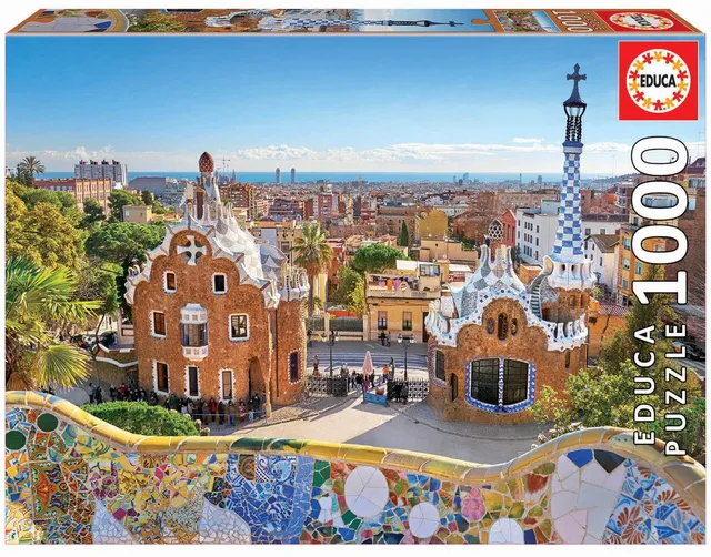 educa-17966-sicht-auf-barcelona-puzzle-1000-teile image 1