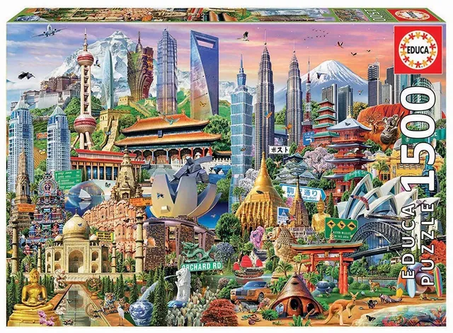 educa-17979-wahrzeichen-asiens-puzzle-1500-teile-reisen-ab-12-jahren image 1