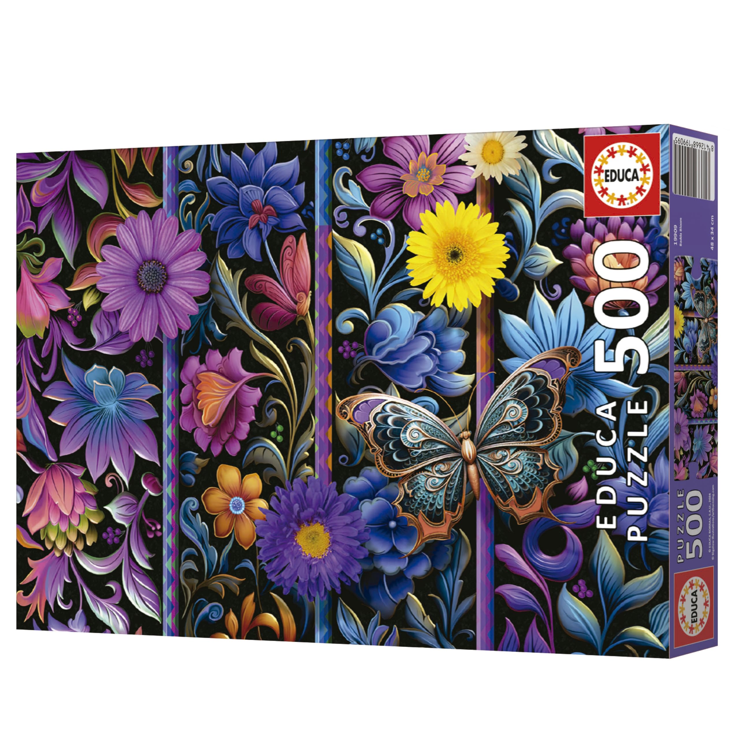 educa-badda-bloom-19909-puzzle-500-teile-48x34-cm image 7