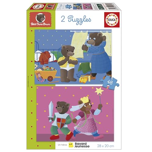 educa-kleiner-braunb-r-kinderpuzzle-2x48-teile-ab-4-jahren image 7
