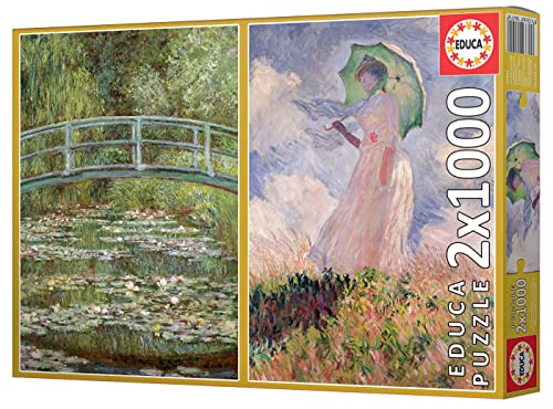 educa-19270-seerosen-puzzle-2x1000-teile-monet image 8