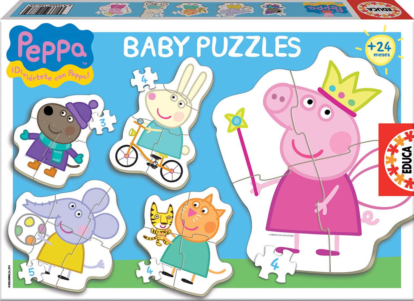 educa-peppa-wutz-15622-baby-puzzle-5er-set-ab-2-jahren image 3