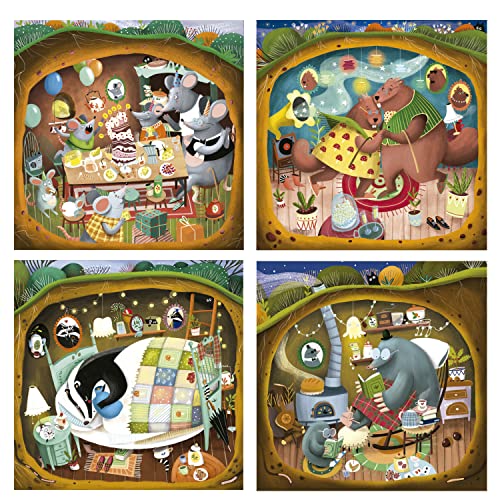 educa-waldgeschichten-19685-puzzle-4in1-tiere-ab-3-jahren image 6