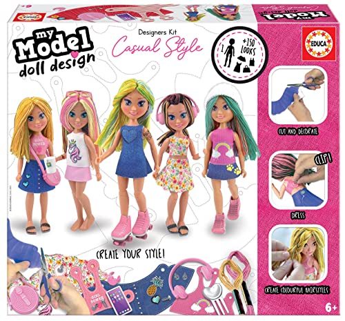 educa-my-model-doll-design-casual-puppe-bastelset-ab-6-jahren image 5