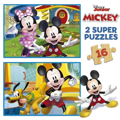 educa-19287-mickey-minnie-holzpuzzle-2x16-teile-ab-3-j image 6