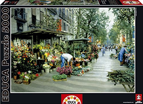 educa-16023-las-ramblas-barcelona-puzzle-5000-teile-stadt image 3