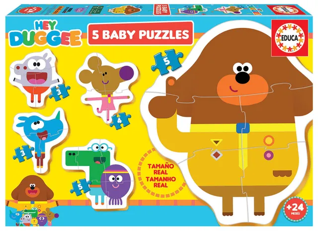 educa-19393-hey-duggee-5-in-1-babypuzzle-ab-2-jahren image 1