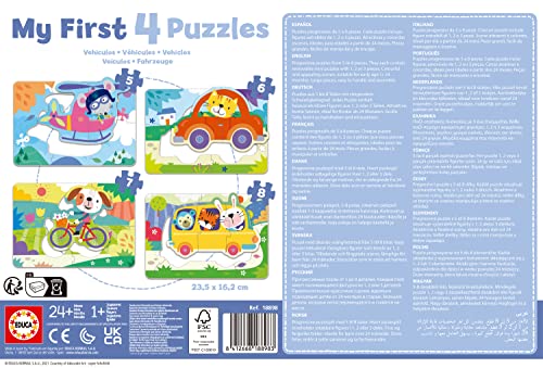 educa-18898-meine-ersten-puzzles-fahrzeuge-puzzle-4er-set-ab-2-jahren image 8