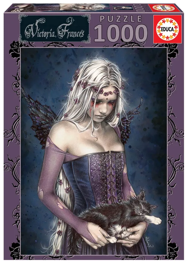 educa-angel-of-death-1000-teile-puzzle-gothic-victoria-frances image 1