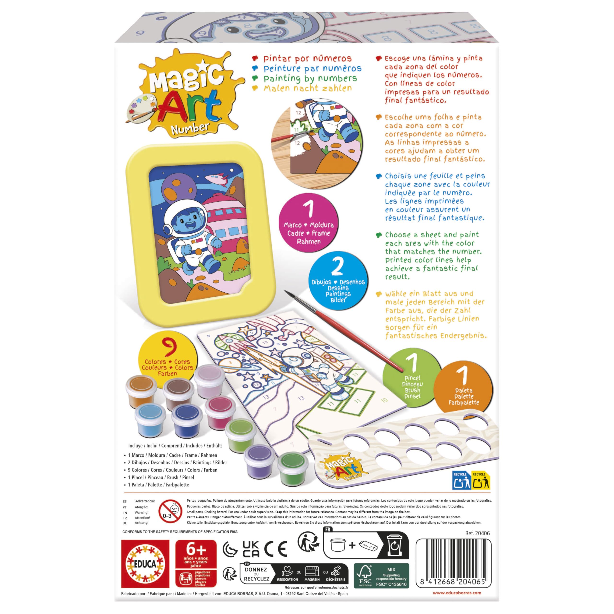 educa-magic-art-number-malen-nach-zahlen-weltraum-ab-6-j-20406 image 4