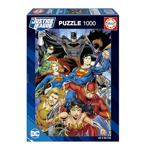 educa-justice-league-puzzle-1000-teile-dc-comics-48x68 image 6