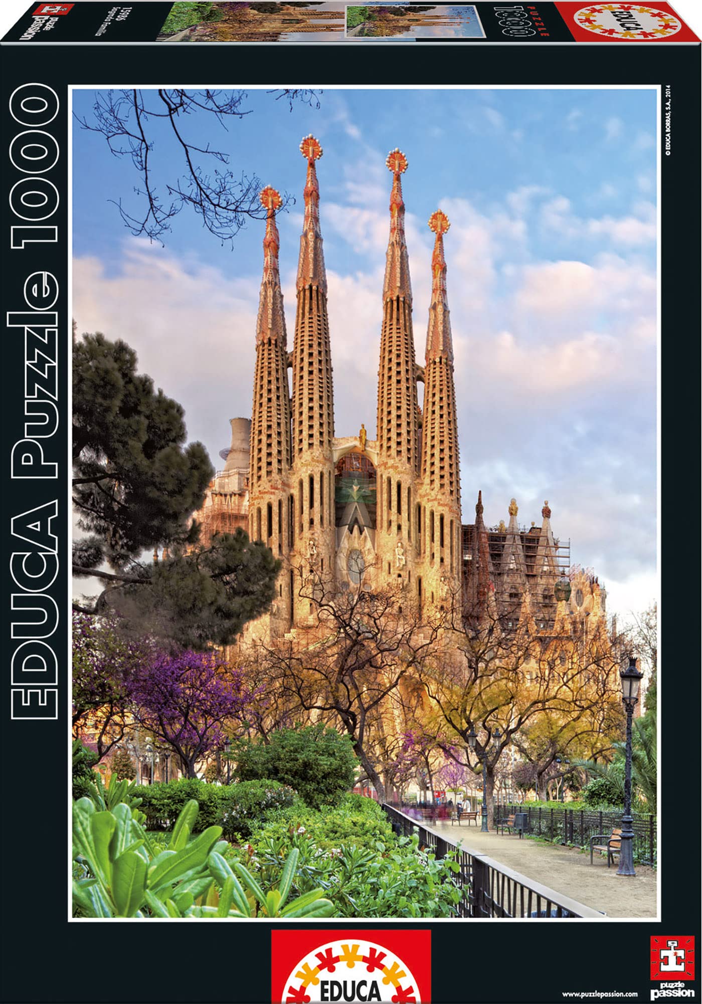 educa-15986-sagrada-familia-puzzle-1000-teile-barcelona image 1