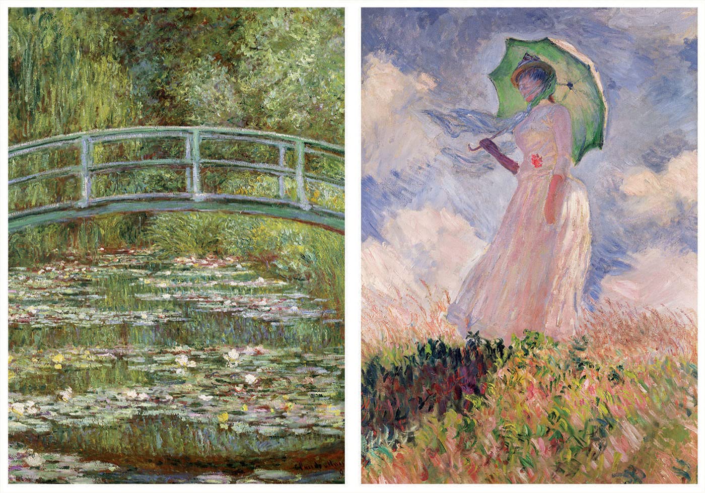 educa-19270-seerosen-puzzle-2x1000-teile-monet image 2