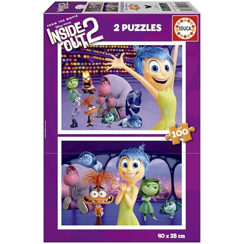 educa-inside-out-2-puzzle-2x100-teile-kinder-ab-6-jahren image 8