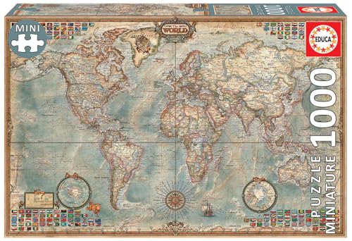 educa-weltkarte-miniature-puzzle-1000-teile-16764-map-atlas-46x30 image 6