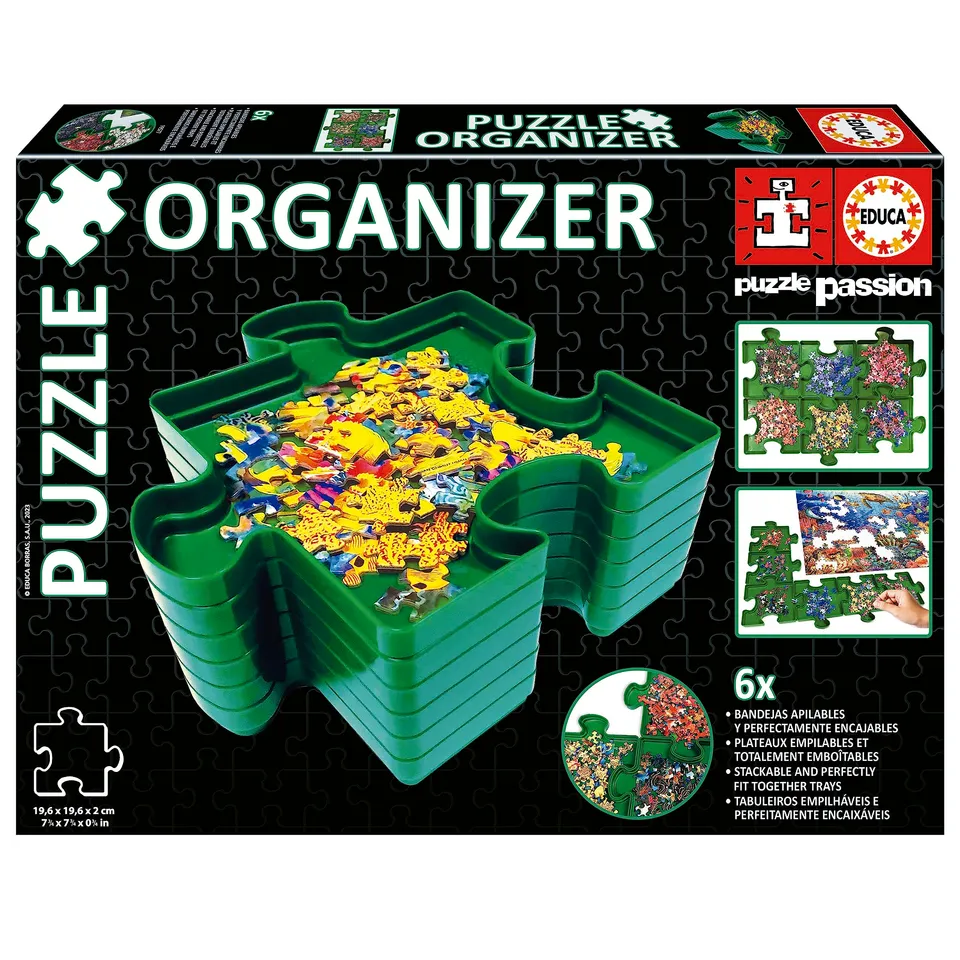 educa-19577-puzzle-organizer-6-schalen-sortierer image 1