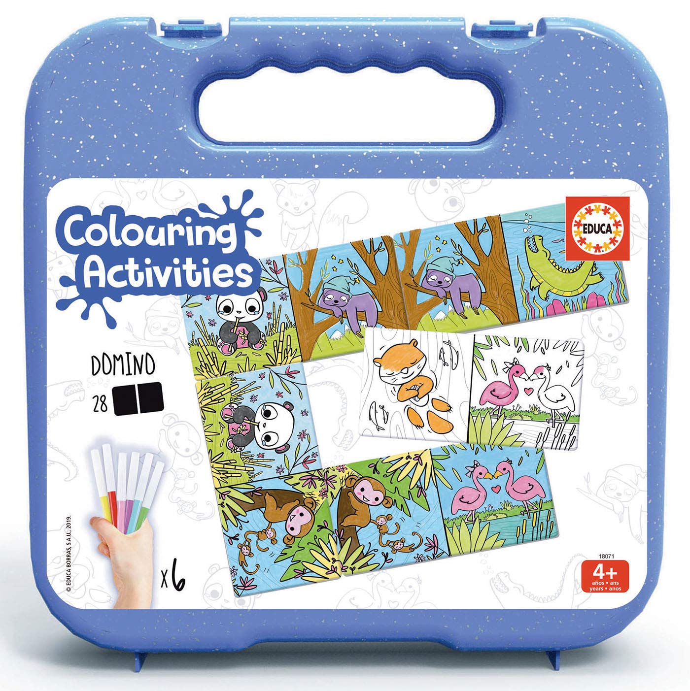educa-domino-colouring-activities-malpuzzle-mit-stiften image 1