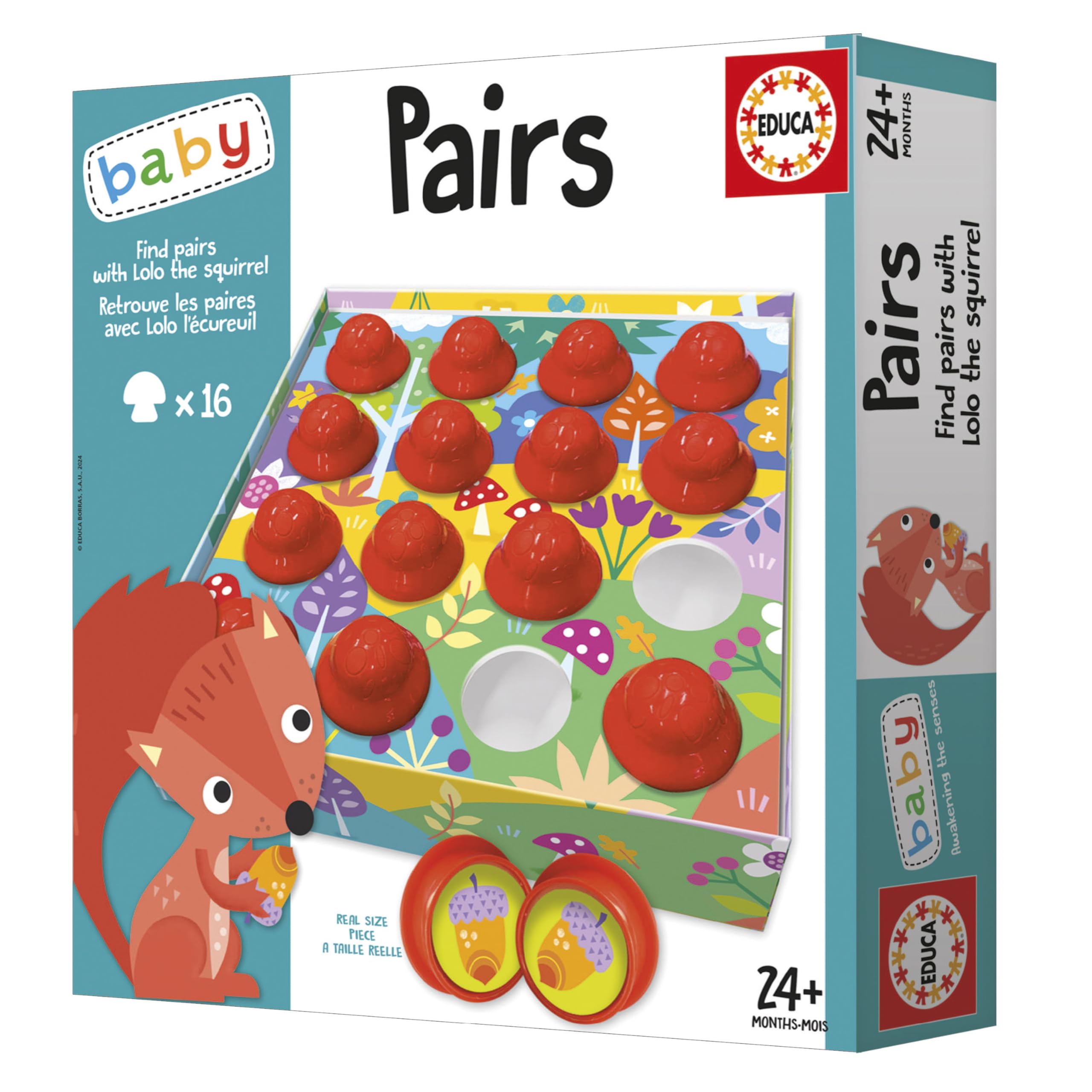educa-baby-pairs-memo-memoryspiel-16-teile-f-r-babys image 1