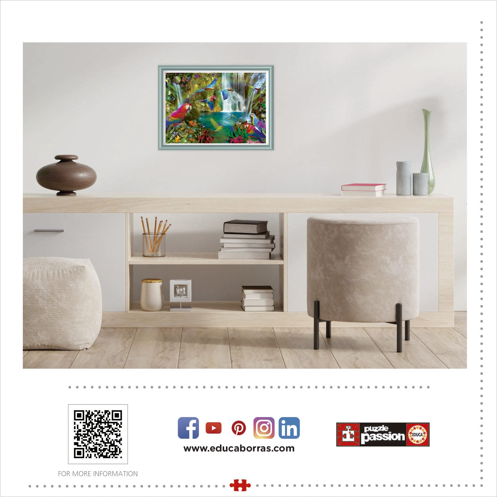 educa-tropische-papageien-18457-puzzle-1000-teile-68x48-cm image 3