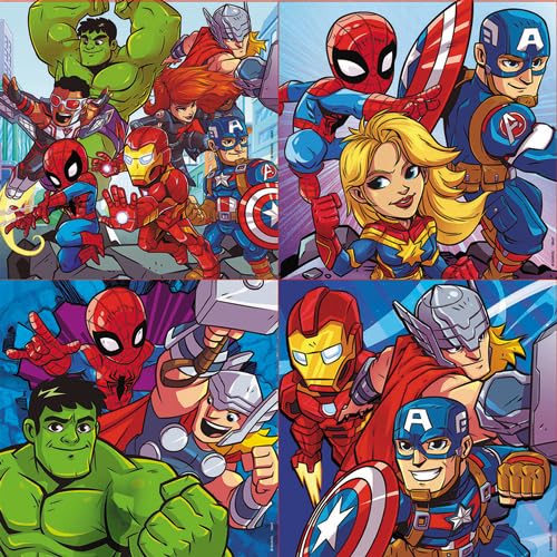 educa-marvel-super-hero-adventures-kinderpuzzle-4er-set-12-25teile image 7