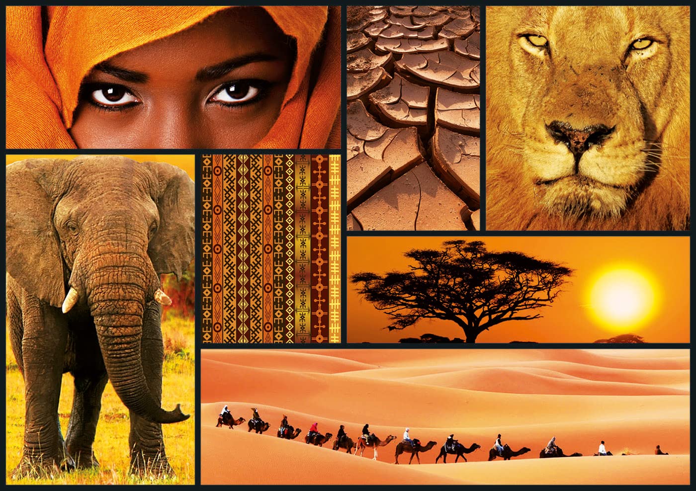 educa-colours-of-africa-16293-puzzle-1000-teile image 2