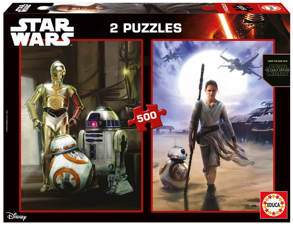 educa-star-wars-16523-2x500-teile-puzzle-episode-vii image 1