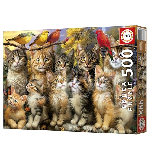 educa-20241-k-tzchen-und-v-gel-puzzle-500-teile-48x34 image 8