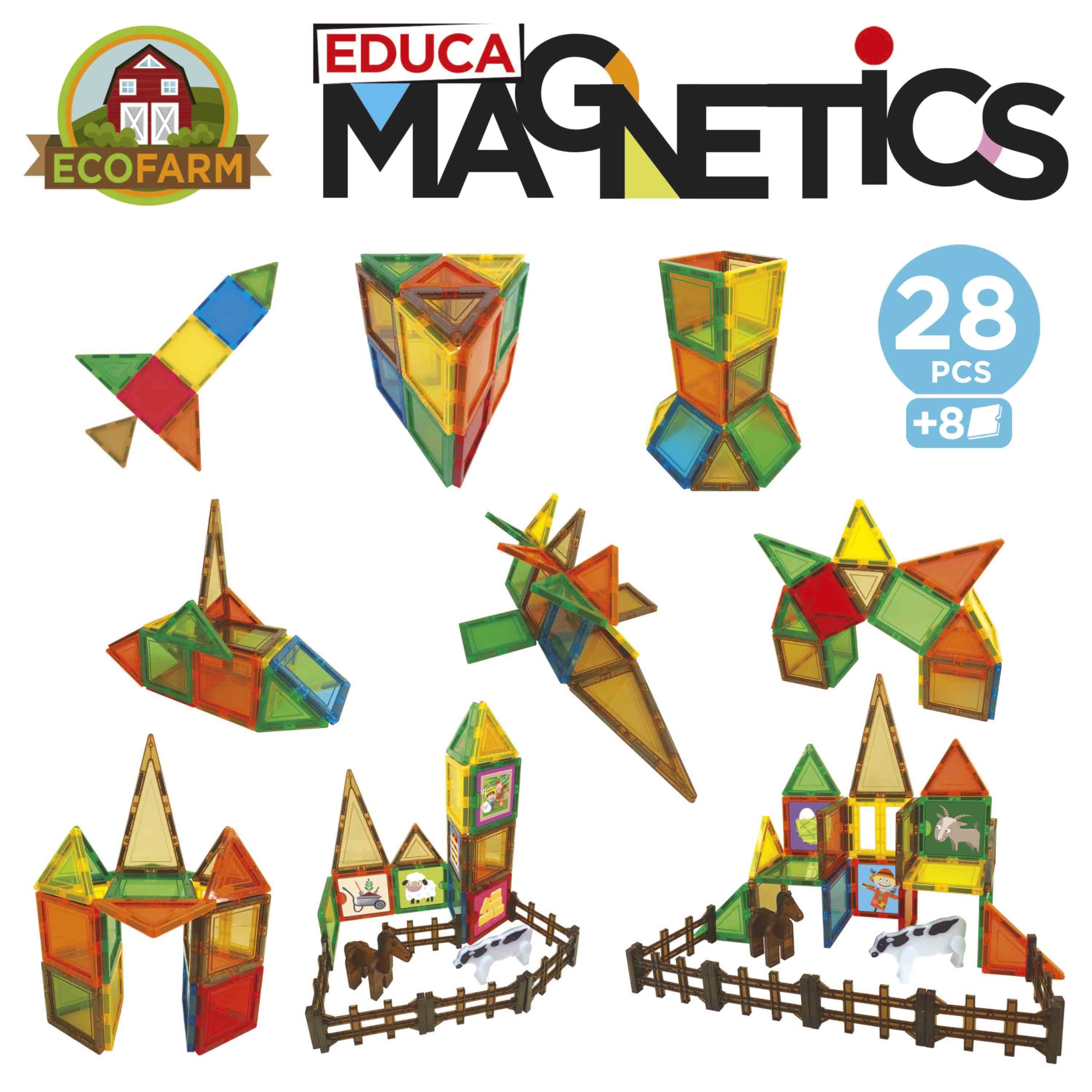 educa-magnetics-ecofarm-28-teile-magnetbausteine-ab-3-jahren image 4