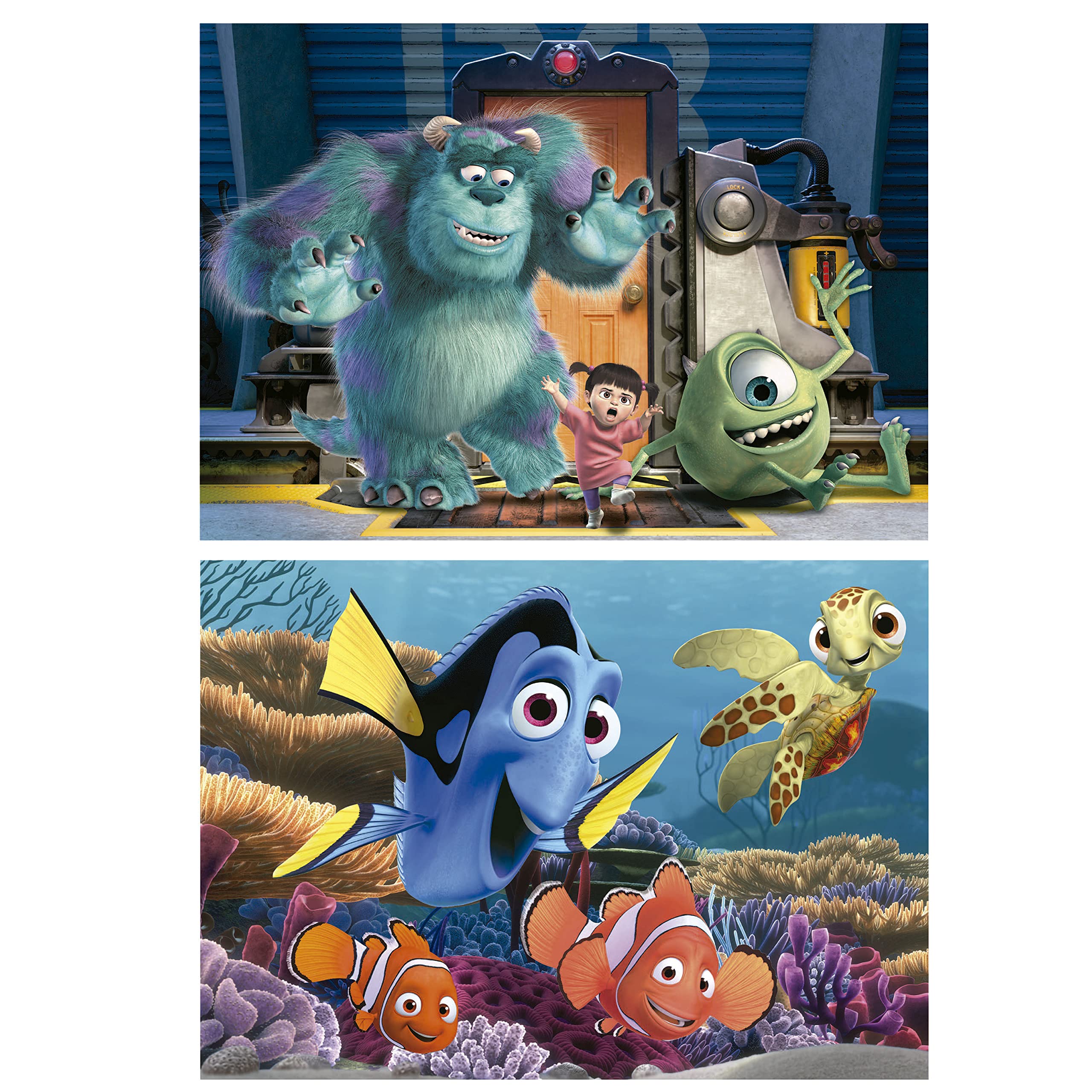 educa-pixar-nemo-monster-ag-puzzle-2x20-teile-ab-3-j image 2
