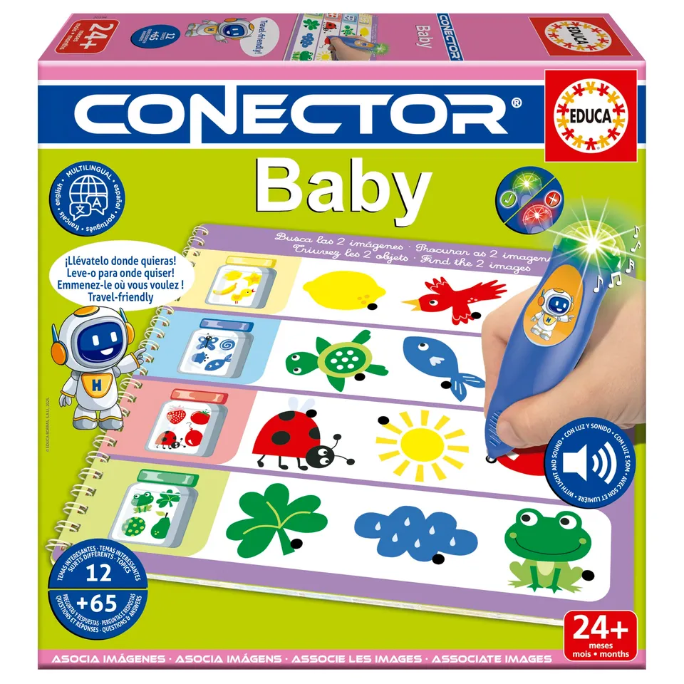 educa-conector-baby-20394-lernspiel-mit-licht-stift-ab-2-jahren image 1