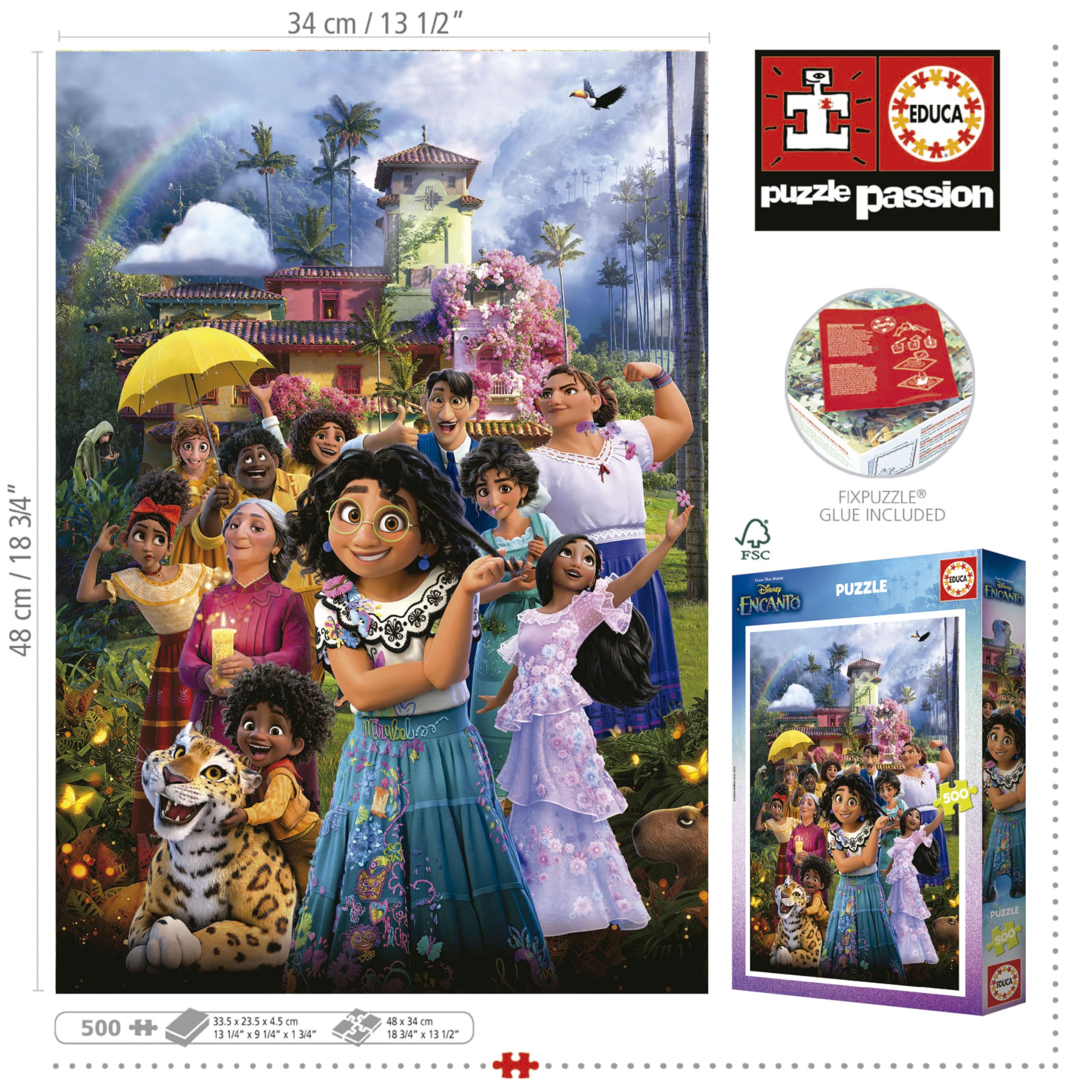 educa-disney-encanto-19572-puzzle-500-teile-ab-11-jahren image 4