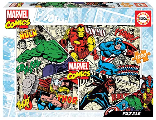 educa-marvel-comics-18498-puzzle-1000-teile-superhelden image 4