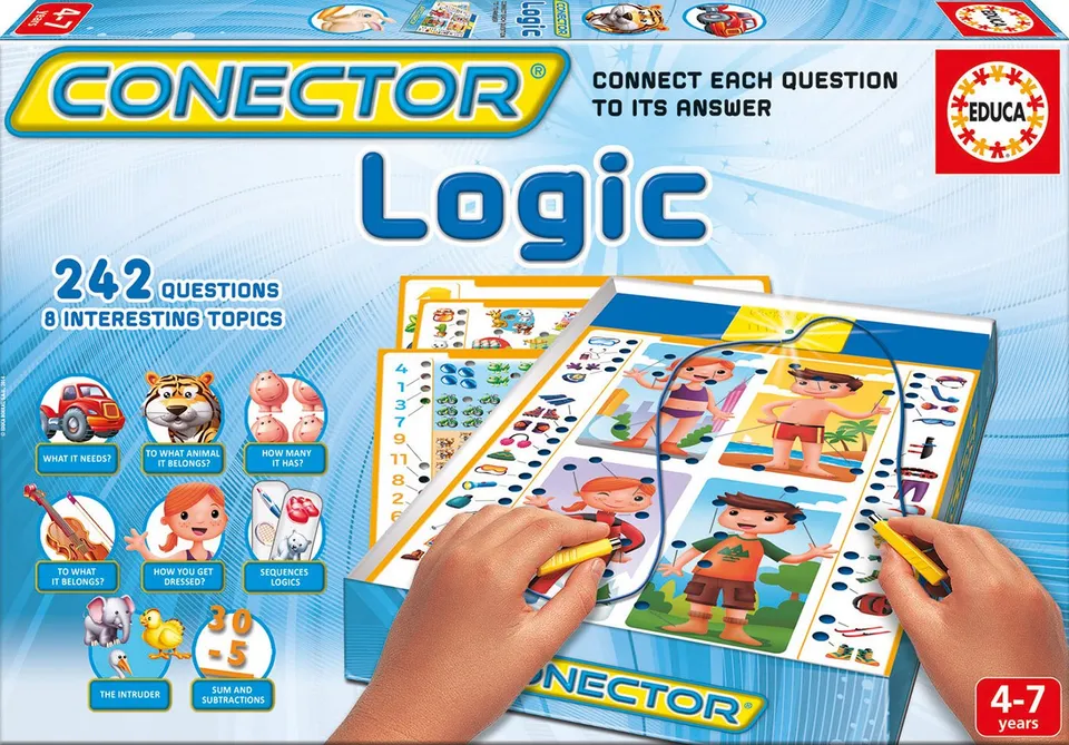 educa-conector-logic-16422-lernspiel-logikspiel-kinder image 1