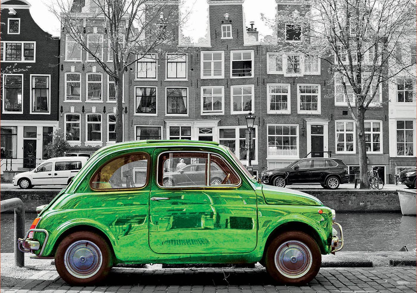 educa-auto-in-amsterdam-puzzle-1000-teile-oldtimer-18000 image 2